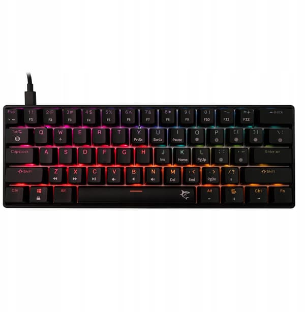 White Shark Shinobi-2 sort rød switch
