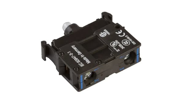 LED lampeholder blå 12-30V AC/DC M22-LED-B 218057