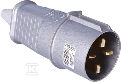 WT.63A 3P+FROM IP44 METPORT.500V EN.BOLC.