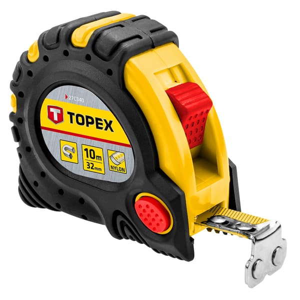Topex Magnetiskt Stålmått 10m/32mm (27C340)