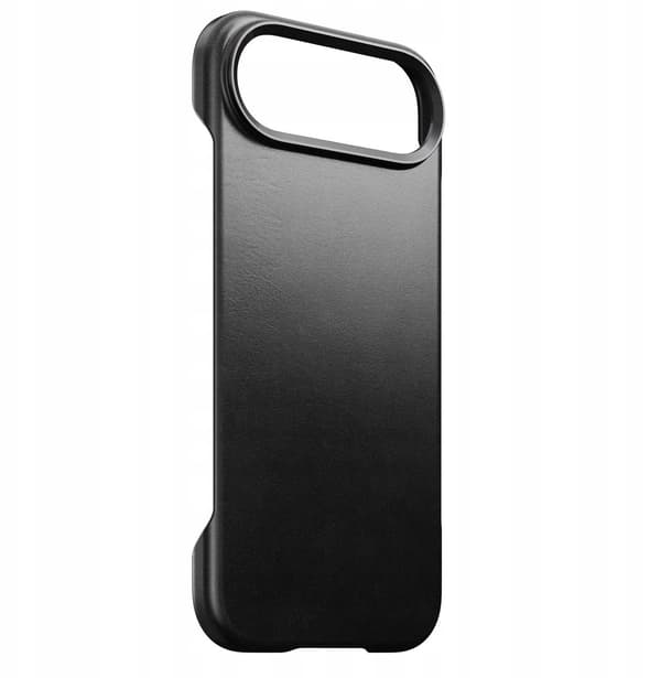 Nomad Traditionelt Lædercover, sort (Horween) - iPhone 17 Air