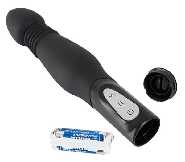 Anal butt penetrator vibrator med frem- og tilbagegående bevægelse