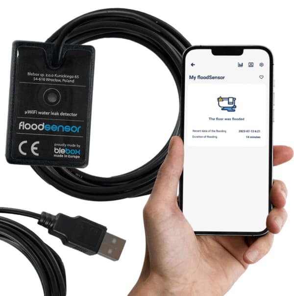 BleBox FloodSensor SMARTHOME Wi-Fi översvämningssensor