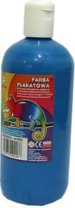 Affischfärg ljusblå 500ml