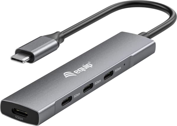 Equip USB-C 4-portars USB 3.2 Gen 1-hubb