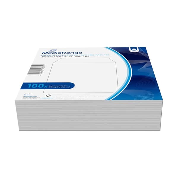 MediaRange CD-kuvert 100 st (BOX66)