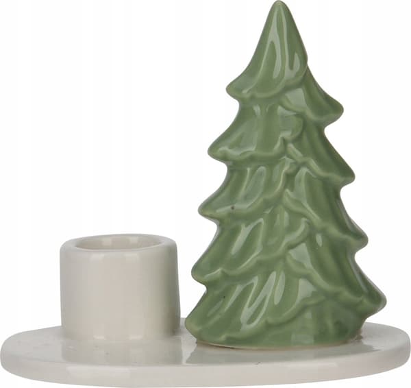 Home Styling Collection Jul Ljusstake med Julgran, 8 cm