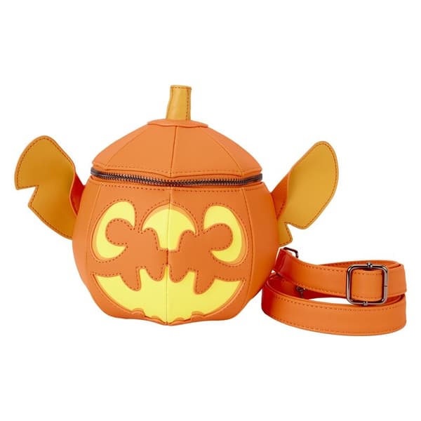 Loungefly Disney Stitch Pumpkin crossbody-väska
