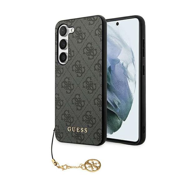 GUESS kotelo SAMSUNG A35 GUHCSA35GF4GGR (PU 4G with Charm) musta