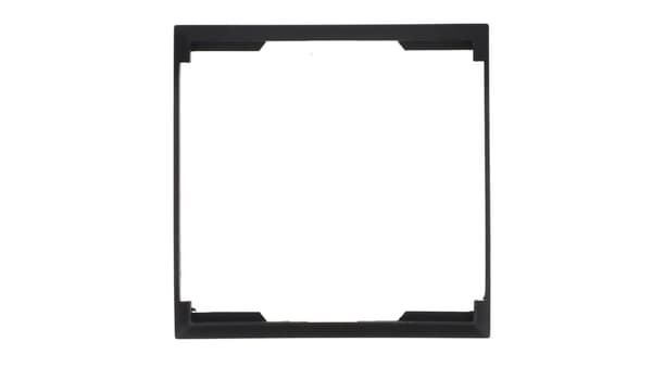 Ospel ARIA Dekorativ ramme til dobbeltstik til rammer sort metallic RO-4U/33
