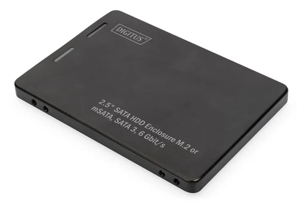 DIGITUS 2.5\" SATA-kiintolevysovitin M.2 tai mSATA