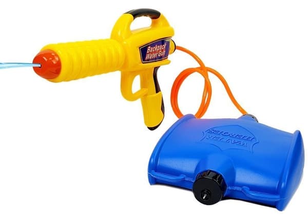 Lean Sport Vattenpistol med Tank Gul Blå