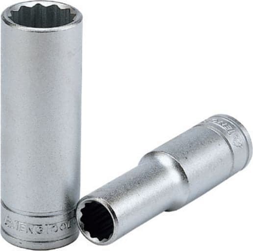 Teng Tools Topnøgle 12-kant 1/2\" 36mm lang (25731803)