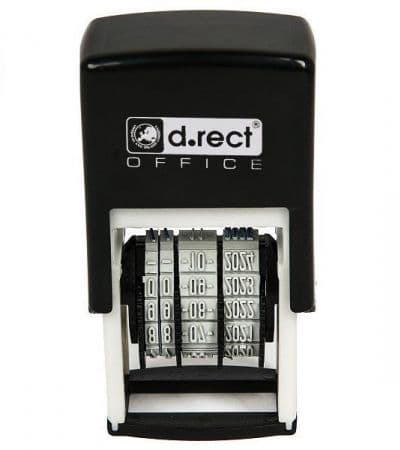 D.Rect Datumstämpel S510 svart (215588)