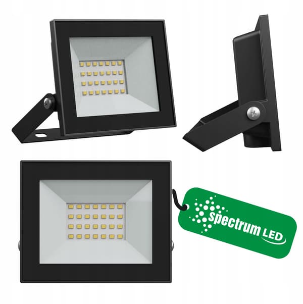 STRÅLKASTARE UTOMHUS LED 20W 230V NW IP65