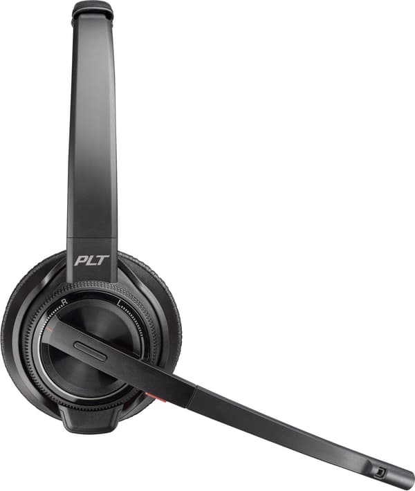 Hovedtelefoner med mikrofon Poly 209215-02 Sort