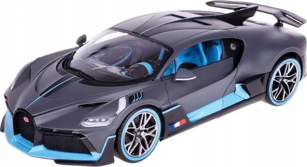 Bugatti Divo Platt Mörkgrå 1:18 BBURAGO