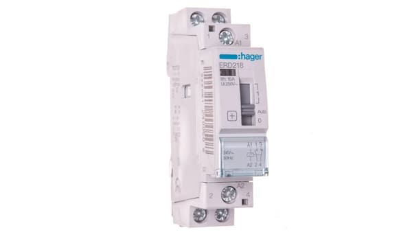 Installationsrelæ 16A 24V AC 1NO+1NC ERD218