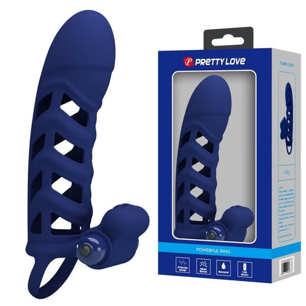 PRETTY LOVE - Kraftig ring, 10 vibrationsfunktioner