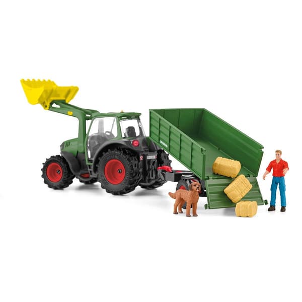 Schleich Farm World 42608 Traktor med släp