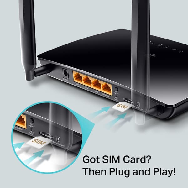 TP-Link Archer MR400 v3 - trådløs rout