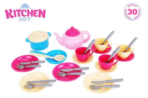 Technok Servisset porslin krukor tallrikar Pickle 11 TechNok 1653 p21