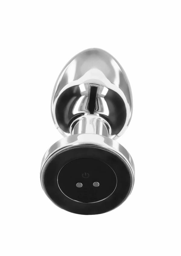 Buttplug Vibr. Stor Silver