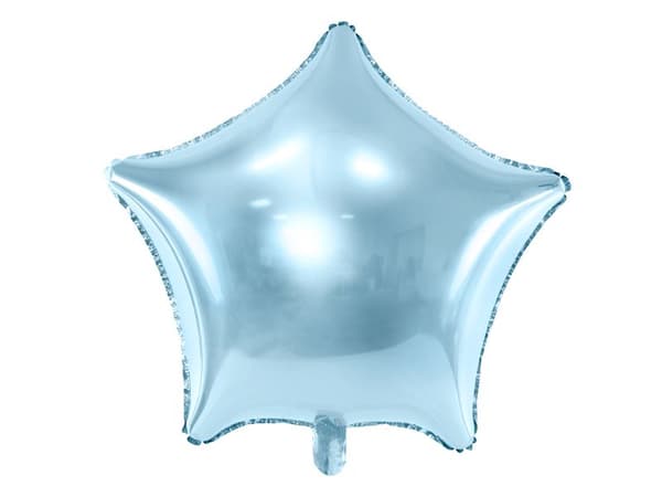 Party Deco Folieballon Stjerne, blå, 48cm universal