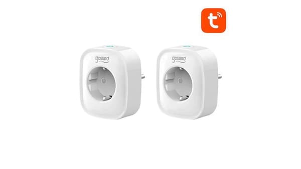 Smart Socket WiFi Gosund SP1 (2-pak), Tuya