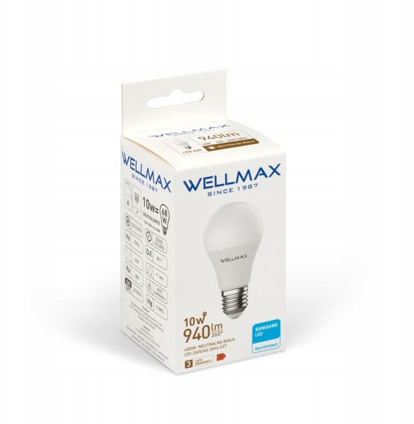 LED Pære 10W E27 940lm Neutral 4000K SAMSUNG/GP123N10