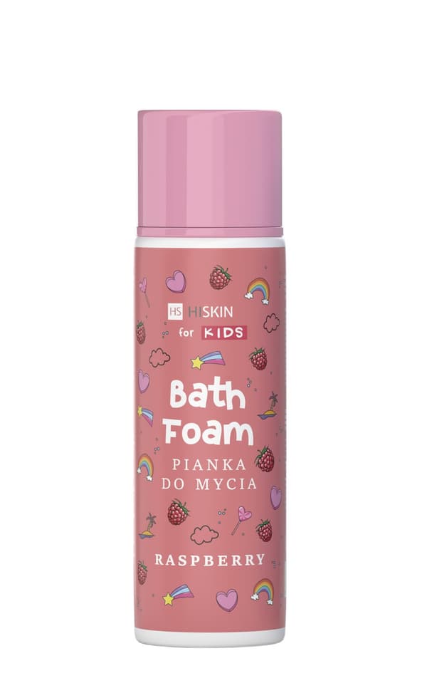 Hiskin_bath Skumskum til vask pink 250ml