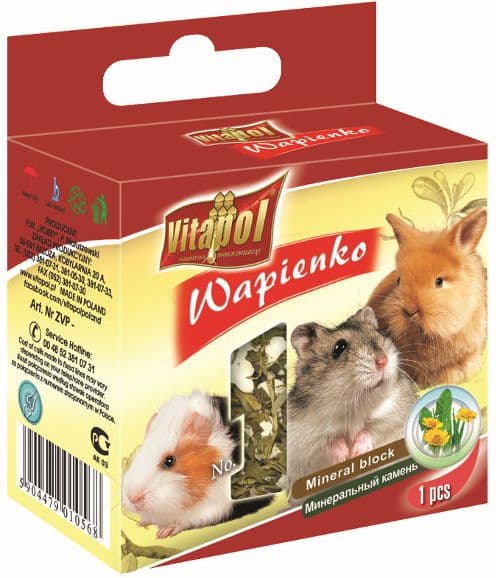 Vitapol LIME CUBE FÖR GNAGARE MED MASKROS
