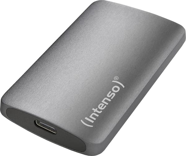 Intenso extern hårddisk TX800 - 500 GB - USB-C 3.2 Gen 2 - silver