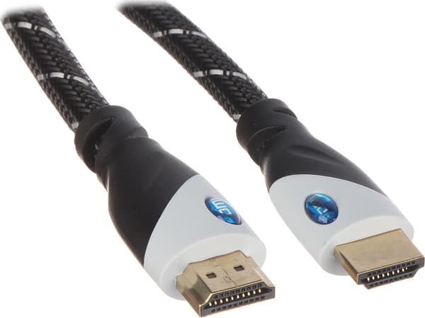 Kabel HDMI - HDMI 25m sølv (HDMI-25-PP)