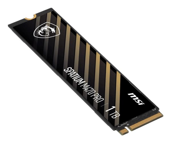 MSI SPATIUM M470 PRO - SSD - 1 TB - PCIe 4.0 x4 (NVMe)
