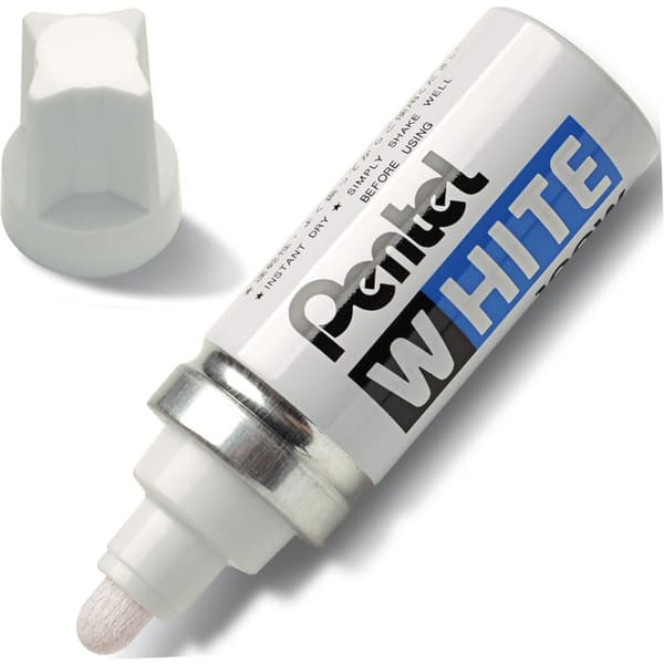 Pentel Oliemarkør Hvid 100w