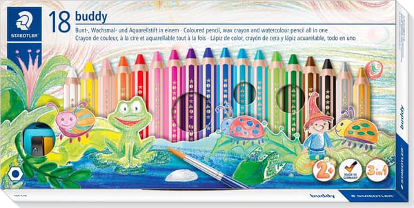 Staedtler STAEDTLER Färgpennor Noris jun 18ST