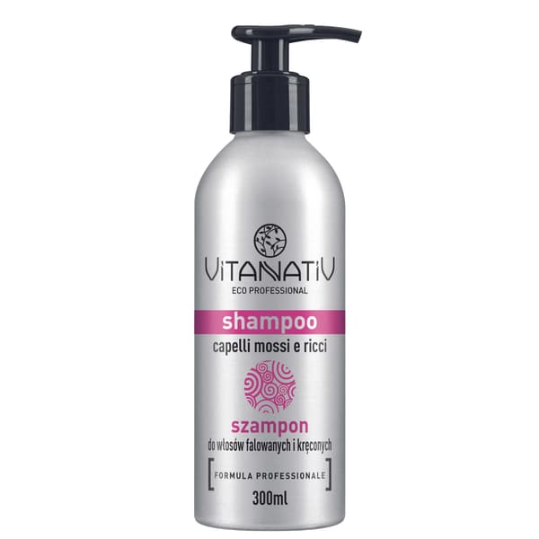 Vitanativ_shampoo shampoo til bølget og cremet hår 300ml
