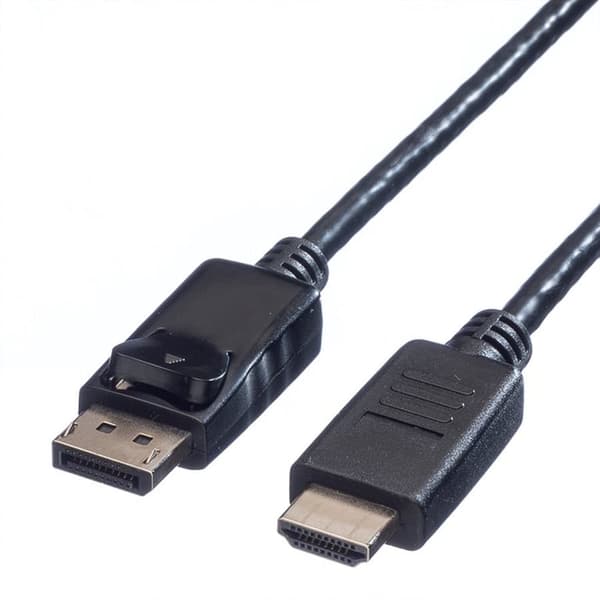 Value Displayport-kabel, Dp - Hdtv, M/M, 1,5 M