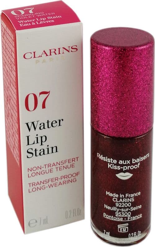 Clarins Blyszczyk värillisessä vedessä 07 Violet Water 7 ml