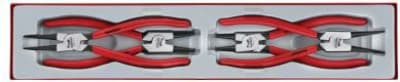 Teng Tools Tångsats för invändiga och utvändiga låsringar (11270-0109)