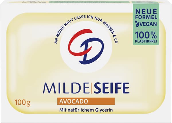 CD Sæbe i Avocado terning 100g