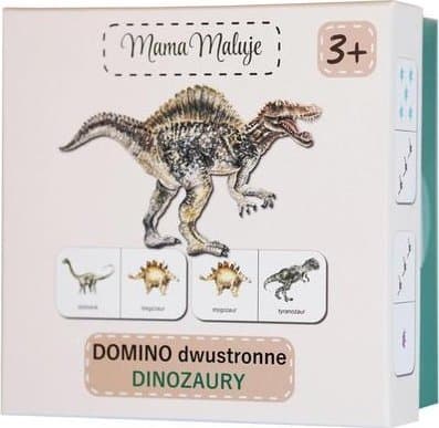 Dominobrikker Dobbeltsidede Dinosaurer