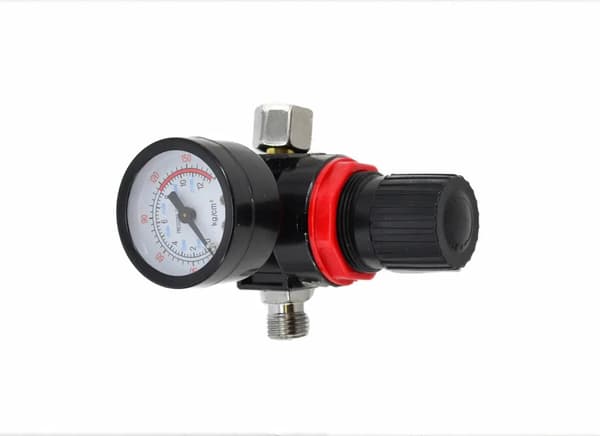 AWTOOLS REDUCER + TRYCKMÄTARE 1/4\"