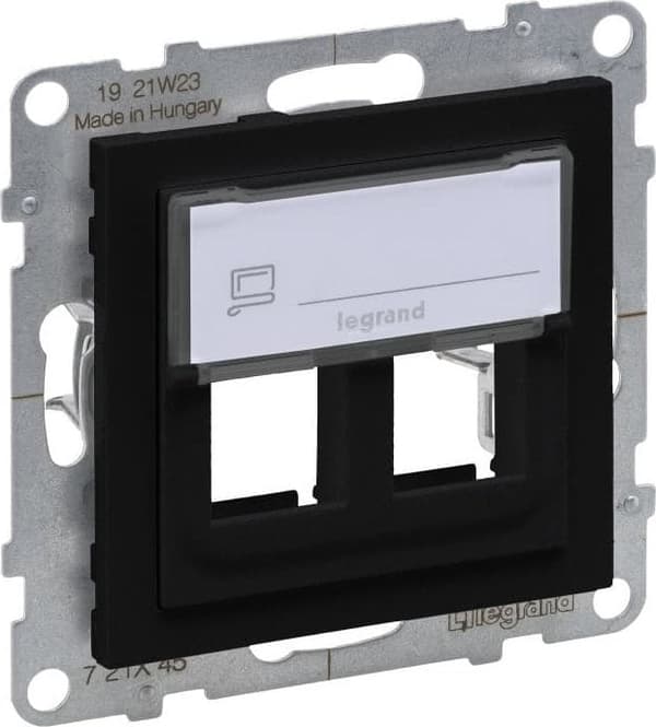 SUNO-adapteri KEYSTONE kaksoismusta 721445