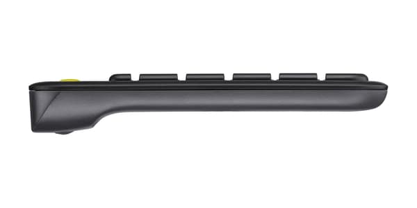 Logitech K400 Plus, AA-tastatur, CZ, multimedia, 2,4 [GHz], trådløs, sort
