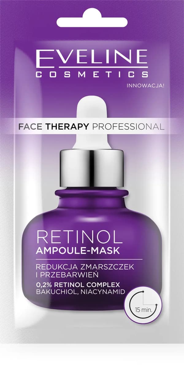 Eveline Eveline Face Therapy Professional Mask-Ampull Retinol 8ml