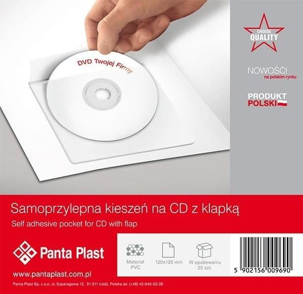 Itseliimautuva CD-tasku