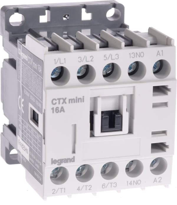 Effektkontaktor 3P 16A 230V AC 0Z 1R CTX3 MINI 417066