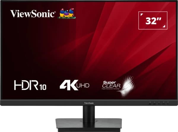 ViewSonic 31.5\" VA3208-4K-HD-skärm (VS19992) 2xHDMI DP